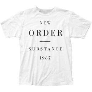 New Order Substance 1987 T Shirt Rock N Roll Music Graphic Fan Gift Retro Vintag